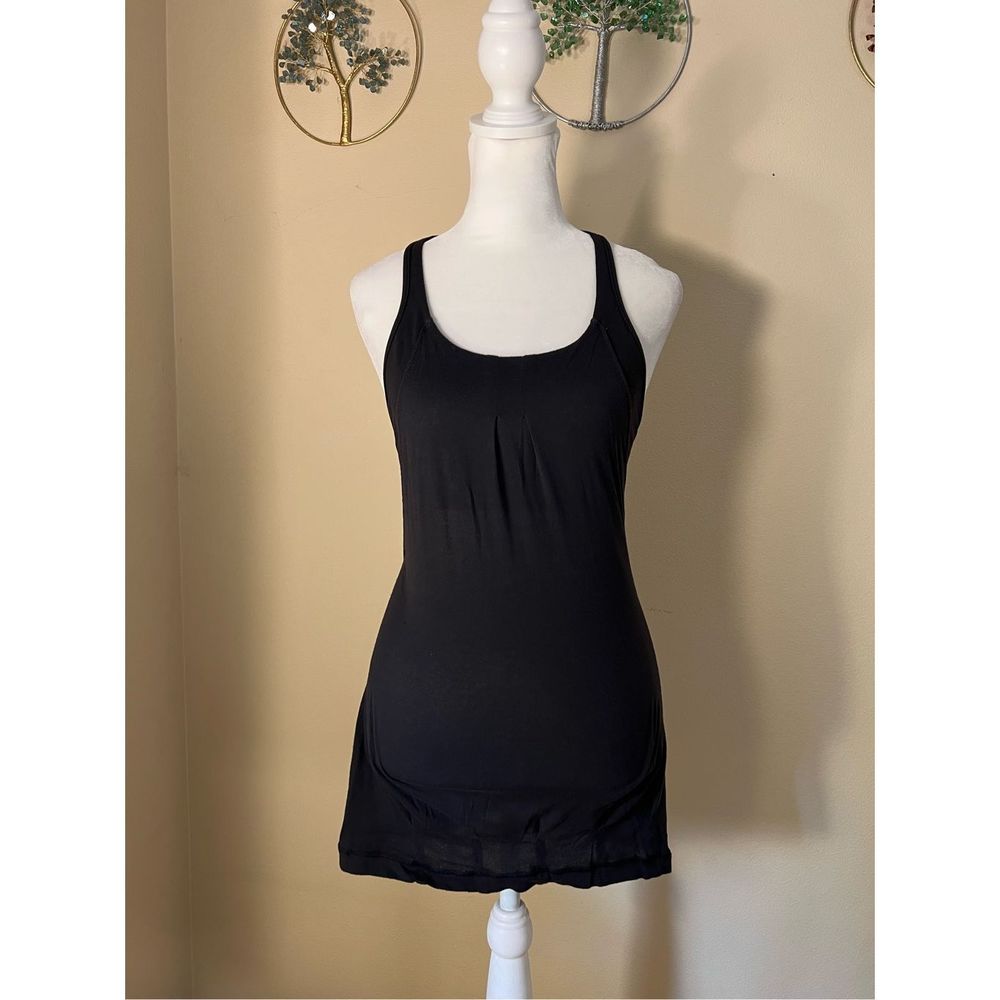 Lululemon Black Practice Freely Athletic Tank Top Size 4